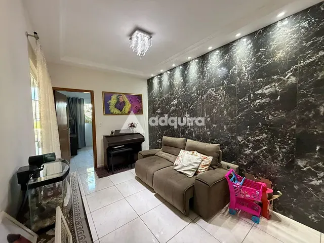 Casa 3 quartos e 1 banheiro, para alugar, no bairro Cará-cará em Ponta Grossa