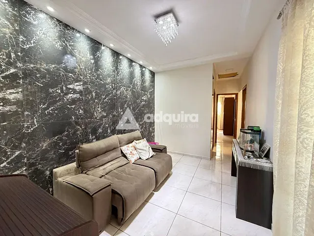 Casa 3 quartos e 1 banheiro, para alugar, no bairro Cará-cará em Ponta Grossa