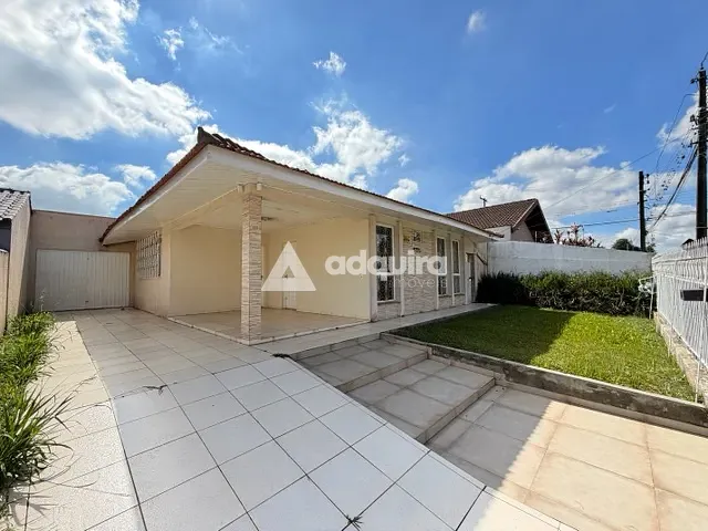 Casa com 403m² 3 quartos e 3 banheiros, para alugar, no bairro Uvaranas em Ponta Grossa