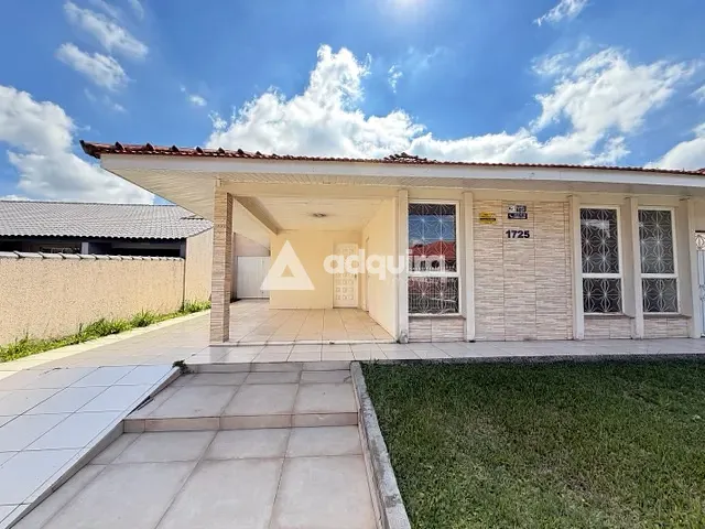 Casa com 403m² 3 quartos e 3 banheiros, para alugar, no bairro Uvaranas em Ponta Grossa
