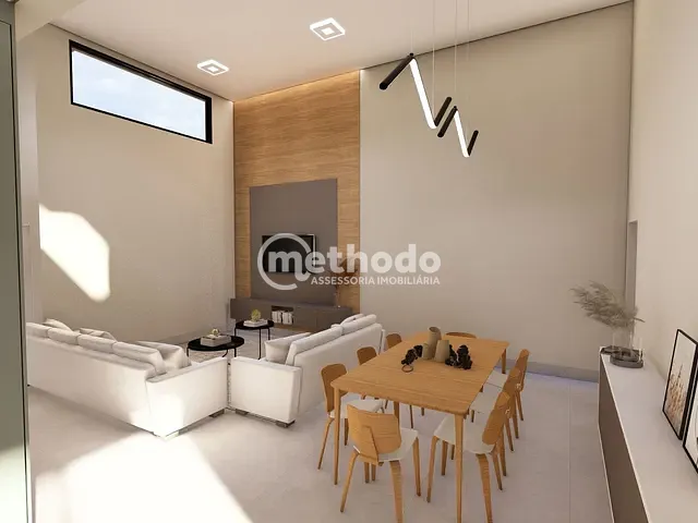 Casa com 300m² 3 quartos e 5 banheiros, à venda, no bairro Parque Brasil 500 em Paulínia
