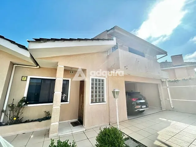 Casa com 495m² 4 quartos e 3 banheiros, à venda ou para alugar, no bairro Jardim Carvalho em Ponta Grossa