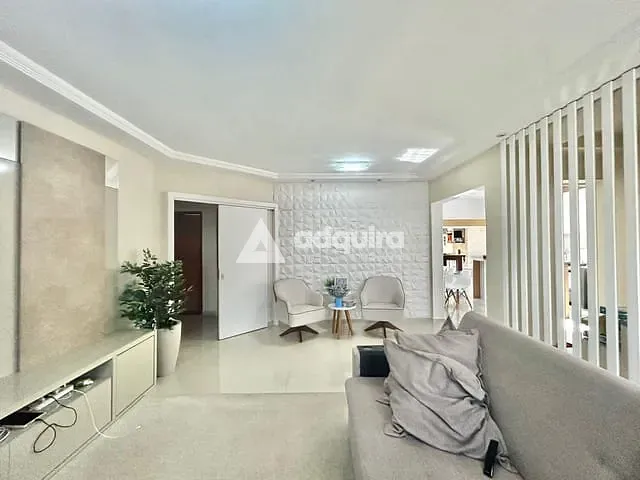Casa com 495m² 4 quartos e 3 banheiros, à venda ou para alugar, no bairro Jardim Carvalho em Ponta Grossa