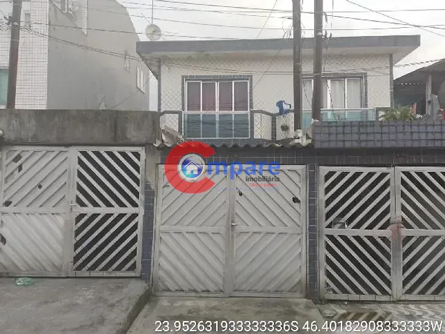Casa com 130m² 3 quartos e 1 banheiro, à venda, no bairro PARQUE SAO VICENTE em Sao Vicente