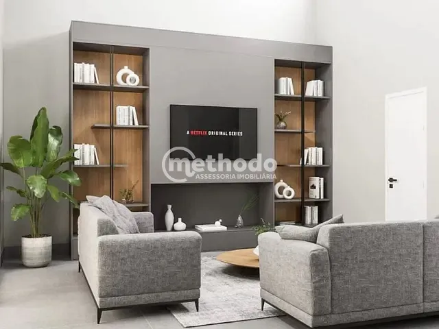 Casa com 300m² 3 quartos e 4 banheiros, à venda, no bairro Parque Brasil 500 em Paulínia