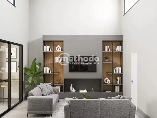 Casa com 300m² 3 quartos e 4 banheiros, à venda, no bairro Parque Brasil 500 em Paulínia