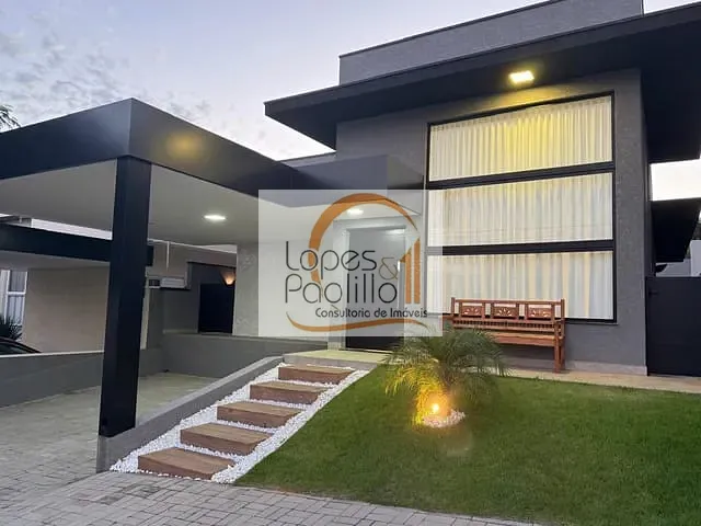 Casa com 360m² 3 quartos e 3 banheiros, à venda, no bairro Condomínio Residencial Reserva de Atibaia em Atibaia