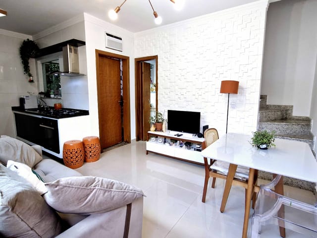 Foto do Casa - Casa no condomínio Residencial Baptista I para venda com 2 quartos, sendo 2 suítes, 62m² | Lares e Andares Imóveis