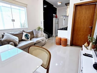Foto do Casa-Casa no condomínio Residencial Baptista I para venda com 2 quartos, sendo 2 suítes, 62m²
