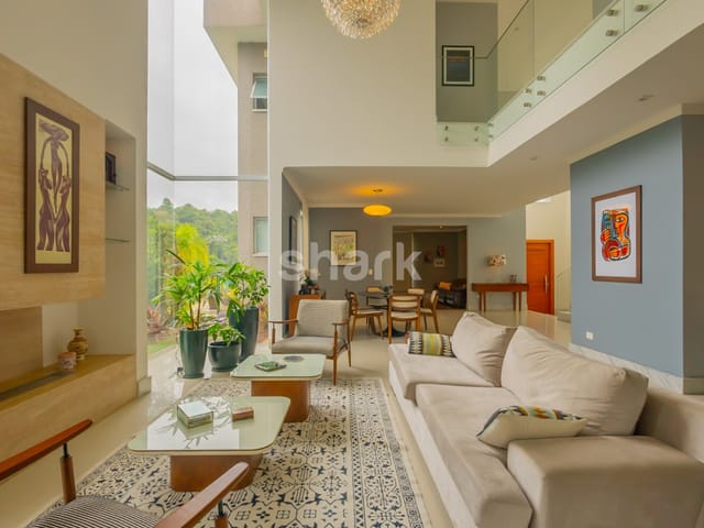 Casa com 520m² 4 quartos e 6 banheiros, à venda, no bairro Cidade Tamboré em Santana de Parnaíba