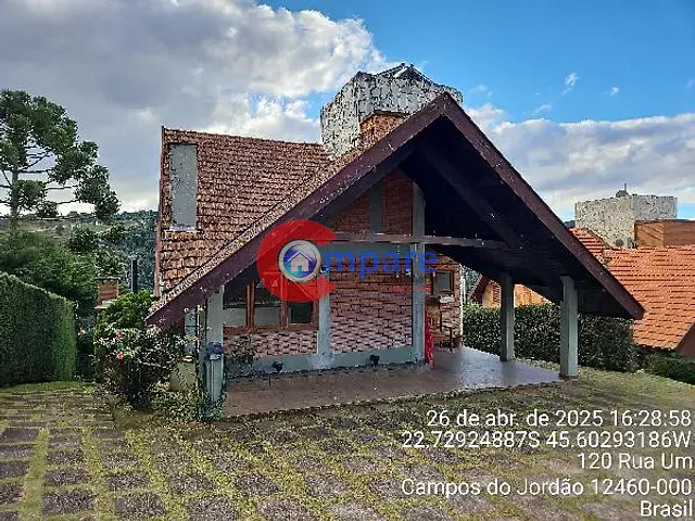 Casa com 253m² 3 quartos e 1 banheiro, à venda, no bairro IMBIRY em Campos Do Jordao