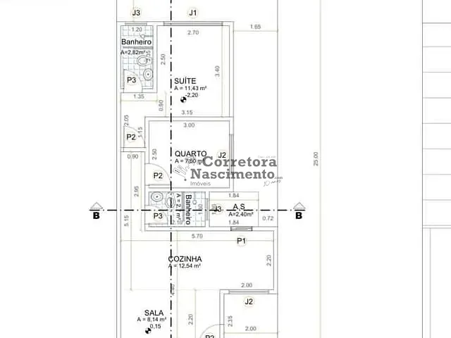 Casa com 150m² 2 quartos e 2 banheiros, à venda, no bairro Jardim do Marquês em Jacareí