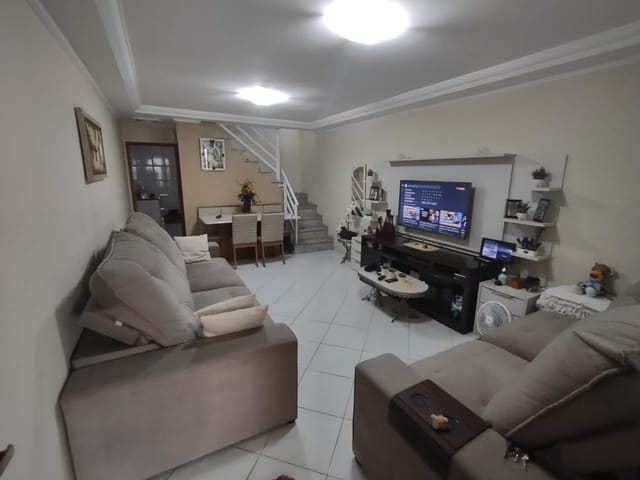 Foto do Casa - Casa tipo para venda em Vila Camilópolis com 3 quartos, sendo 3 suítes, 150m² | Lares e Andares Imóveis
