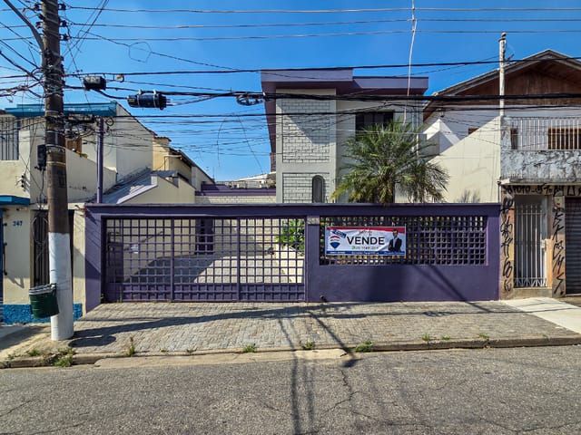 Casa com 264m² 2 quartos e 3 banheiros, à venda, no bairro Vila Romana em São Paulo