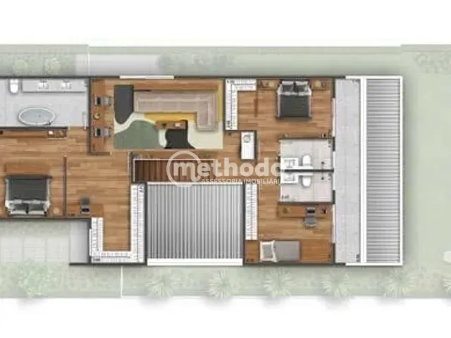 Casa com 822m² 4 quartos e 6 banheiros, à venda, no bairro Alphaville Dom Pedro em Campinas