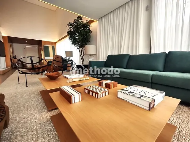 Casa com 363m² 4 quartos e 5 banheiros, à venda, no bairro Alphaville Dom Pedro em Campinas
