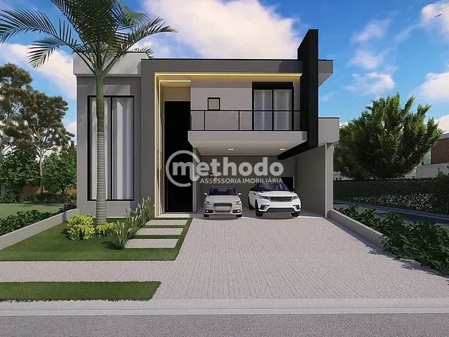 Casa com 330m² 4 quartos e 4 banheiros, à venda, no bairro Parque Brasil 500 em Paulínia