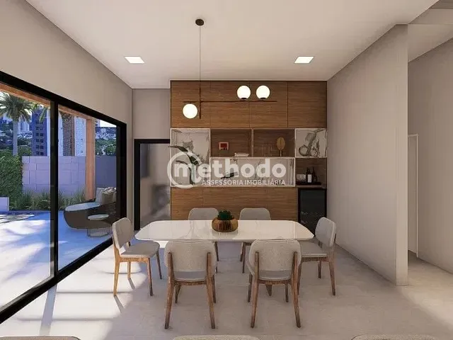 Casa com 330m² 4 quartos e 4 banheiros, à venda, no bairro Parque Brasil 500 em Paulínia