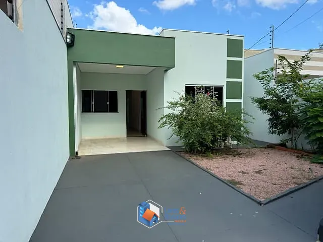 Casa com 133m² 2 quartos e 1 banheiro, à venda, no bairro Jardim do Parque em Rondonópolis
