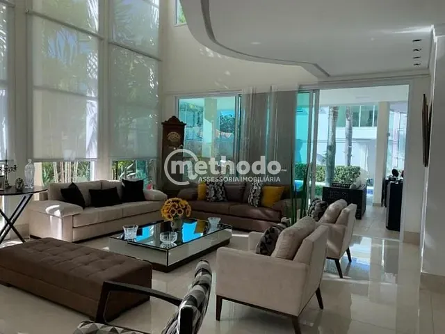 Casa com 690m² 4 quartos e 7 banheiros, à venda, no bairro Alphaville Dom Pedro em Campinas