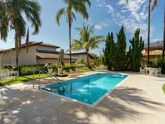 Foto do Casa - Casa no condomínio Condomínio Jardim Primavera para venda com 5 quartos, sendo 5 suítes, 479m² | Lares e Andares Imóveis