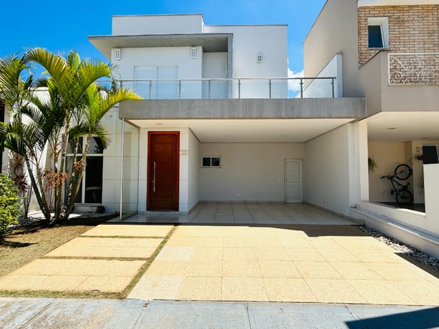 Foto do Casa - Casa no condomínio Villagio Milano para venda com 3 quartos, sendo 3 suítes, 233m² | Lares e Andares Imóveis