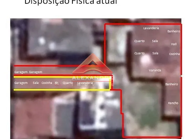 Casa com 330m² 2 quartos e 2 banheiros, à venda, no bairro Santana em São José dos Campos