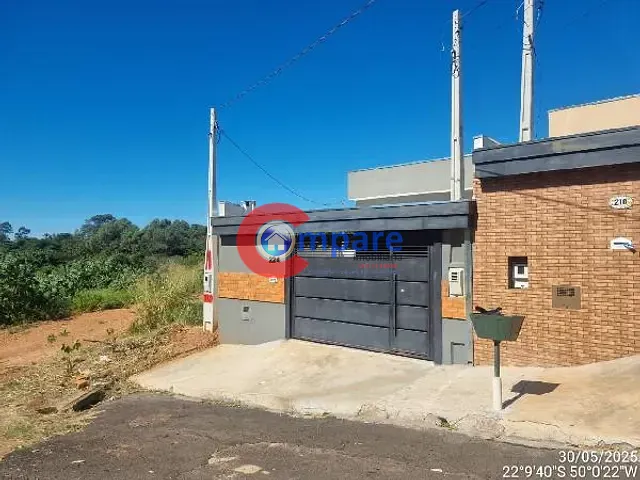 Casa com 79m² 2 quartos e 1 banheiro, à venda, no bairro RESIDENCIAL VIDA NOVA MARACA (PADRE em Marilia