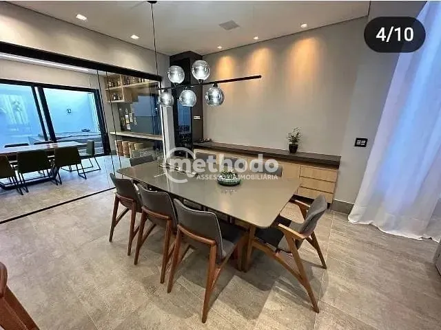 Casa com 388m² 3 quartos e 5 banheiros, à venda, no bairro Loteamento Parque dos Alecrins em Campinas