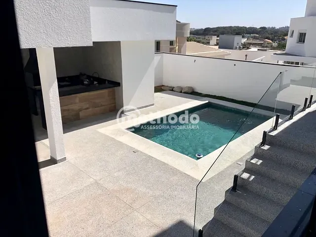 Casa com 411m² 4 quartos e 6 banheiros, à venda, no bairro Parque das Quaresmeiras em Campinas