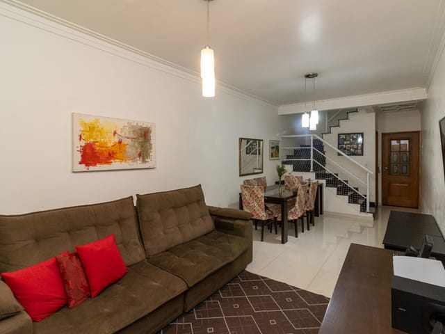 Foto do Casa - Casa tipo para venda em Parque São Domingos com 3 quartos, sendo 1 suíte, 98m² | Lares e Andares Imóveis