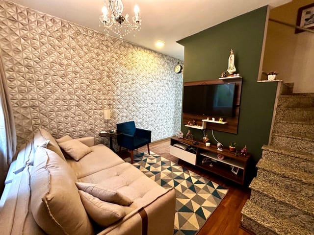 Foto do Casa - Casa no condomínio Condomínio Videira para venda com 2 quartos, sendo 2 suítes , 58m² | Lares e Andares Imóveis