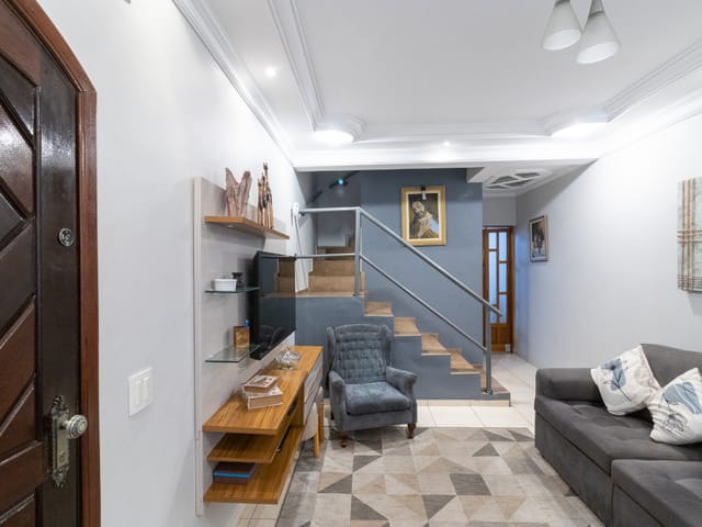 Sobrado com 180m² 2 quartos e 4 banheiros, à venda, no bairro Vila Marina em São Paulo