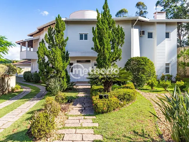 Casa com 592m² 5 quartos e 8 banheiros, à venda, no bairro Arboreto dos Jequitibás (Sousas) em Campinas