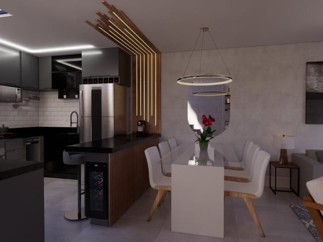 Foto do Casa - Casa no condomínio , para venda com 3 quartos, sendo 1 suíte, 126m² | Lares e Andares Imóveis