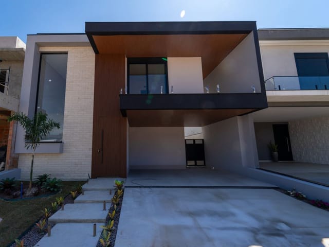 Foto do Casa - Casa no condomínio Residencial Campos de Medeiros para venda com 3 quartos, sendo 3 suítes, 279m² | Lares e Andares Imóveis