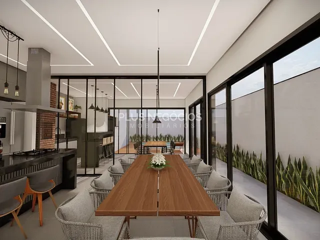 Casa com 410m² 3 quartos e 5 banheiros, à venda, no bairro Alphaville Nova Esplanada em Votorantim