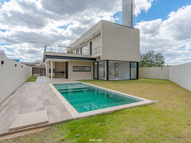 Foto do Casa - Casa no condomínio Residencial Arboretum para venda com 4 quartos, sendo 4 suítes, 331m² | Lares e Andares Imóveis