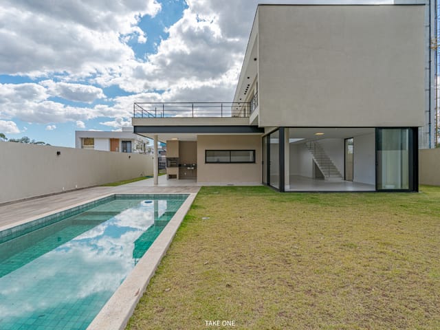 Foto do Casa - Casa no condomínio Residencial Arboretum para venda com 4 quartos, sendo 4 suítes, 331m² | Lares e Andares Imóveis