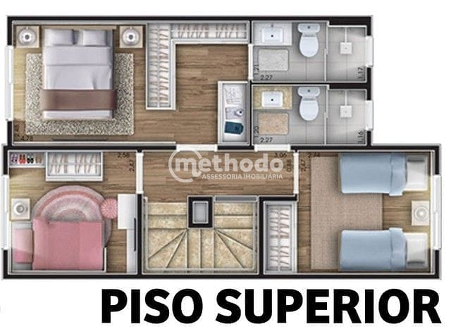 Casa, 3 quartos, 92 m² - Foto 9