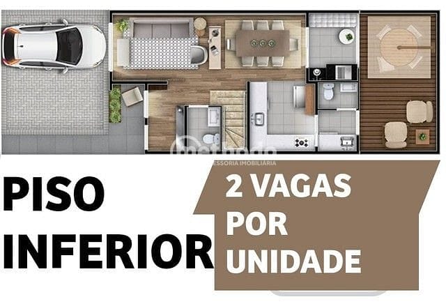Casa, 3 quartos, 92 m² - Foto 3