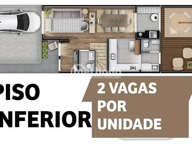 Casa com 120m² 3 quartos e 4 banheiros, à venda, no bairro Betel em Paulínia