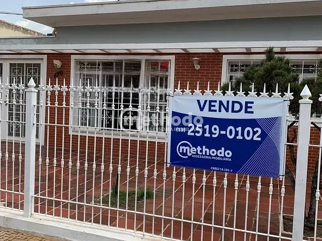 Casa com 154m² 4 quartos e 3 banheiros, à venda, no bairro Vila Marieta em Campinas