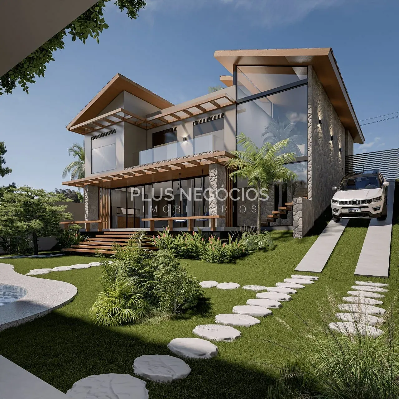 Casa, 5 quartos, 402 m² - Foto 1