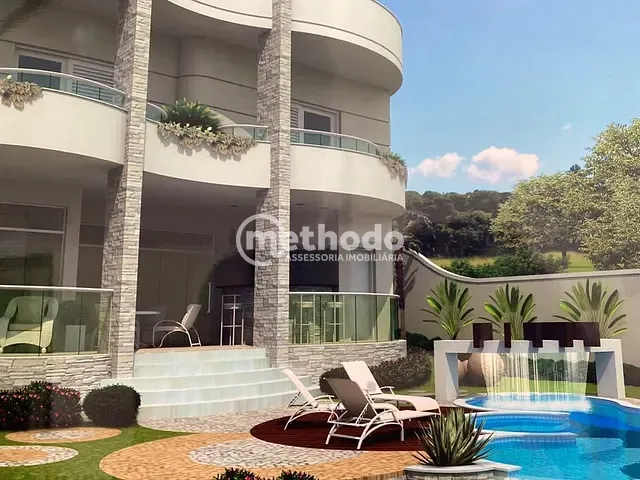 Casa com 560m² 4 quartos e 6 banheiros, à venda, no bairro Alphaville Dom Pedro em Campinas