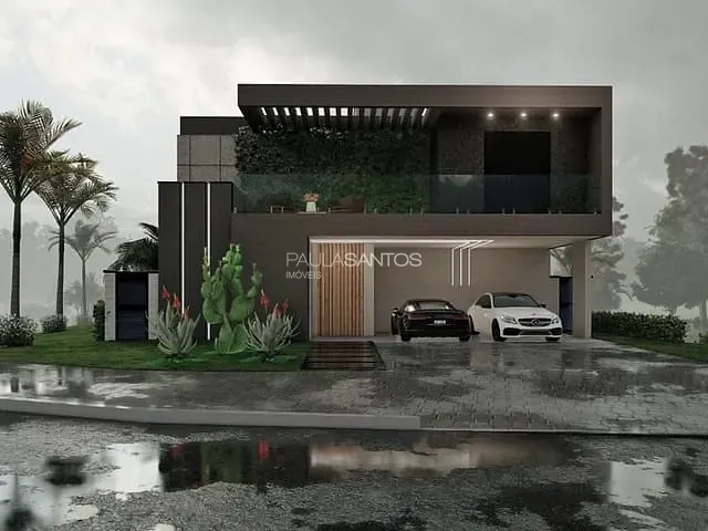Casa com 560m² 5 quartos e 5 banheiros, à venda, no bairro Alphaville em Votorantim
