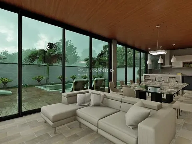 Casa com 560m² 5 quartos e 5 banheiros, à venda, no bairro Alphaville em Votorantim