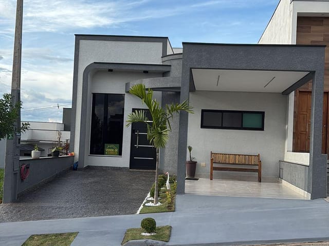 Foto do Casa - Casa térrea à venda no Condomínio Residencial Horto Florestal Villagio – 3 dormitórios, suíte, área gourmet, segurança 24h e lazer completo. Confira | Plus Negócios Imobiliários