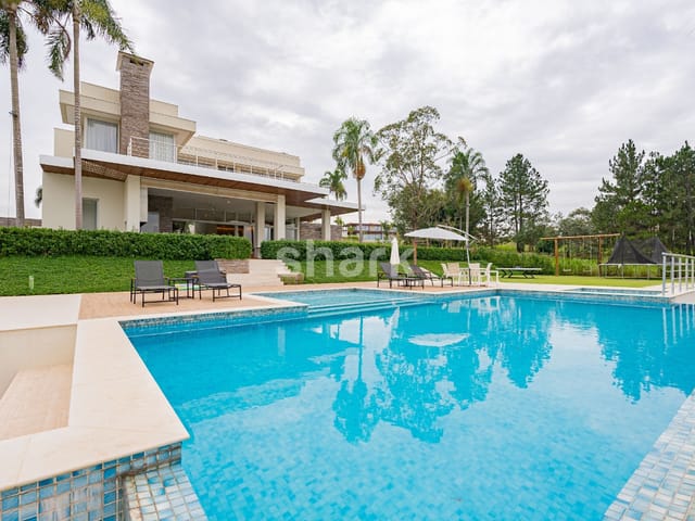 Casa com 5500m² 6 quartos e 8 banheiros, à venda ou para alugar, no bairro Condomínio Terras de São José em Itu
