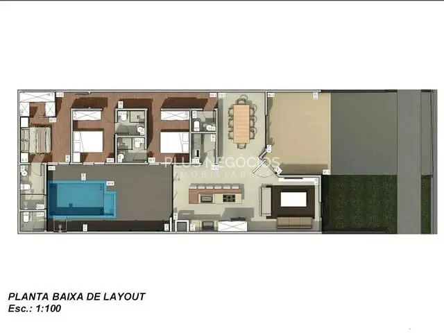 Casa com 207m² 3 quartos e 5 banheiros, à venda, no bairro Wanel Ville em Sorocaba